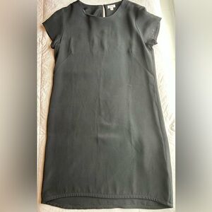 Cuyana Silk Black Dress
